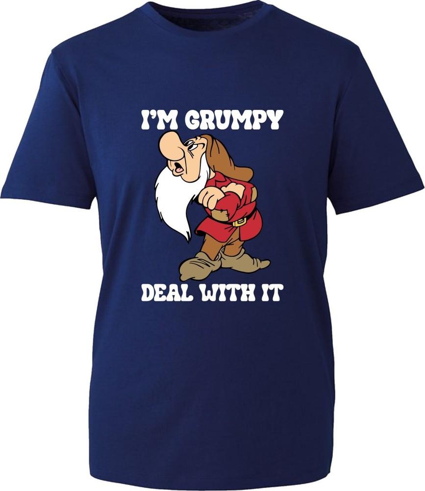 Grumpy Tshirt Funny Tshirt Meme Tshirt Dwarft T Shirt Cartoon Tee Gift Top S