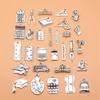 Soccer Football Charms School Pendants For Sports Themed Jewelry Making 1 Set