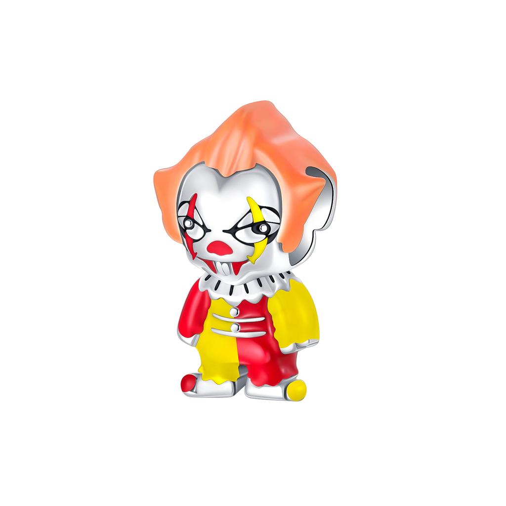 Skull Demon Pumpkin Head Ghost Halloween Pendant Jewelry Beads For Original Bracelet Plata De Ley Boutique Charms Gift