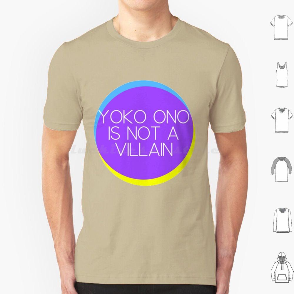 Yoko Ono Is Not A Villain Essential T Shirt 6xl Cotton Cool Tee Yoko Ono Yoko Peace The Music Ono 60s Imagine John Ringo Love