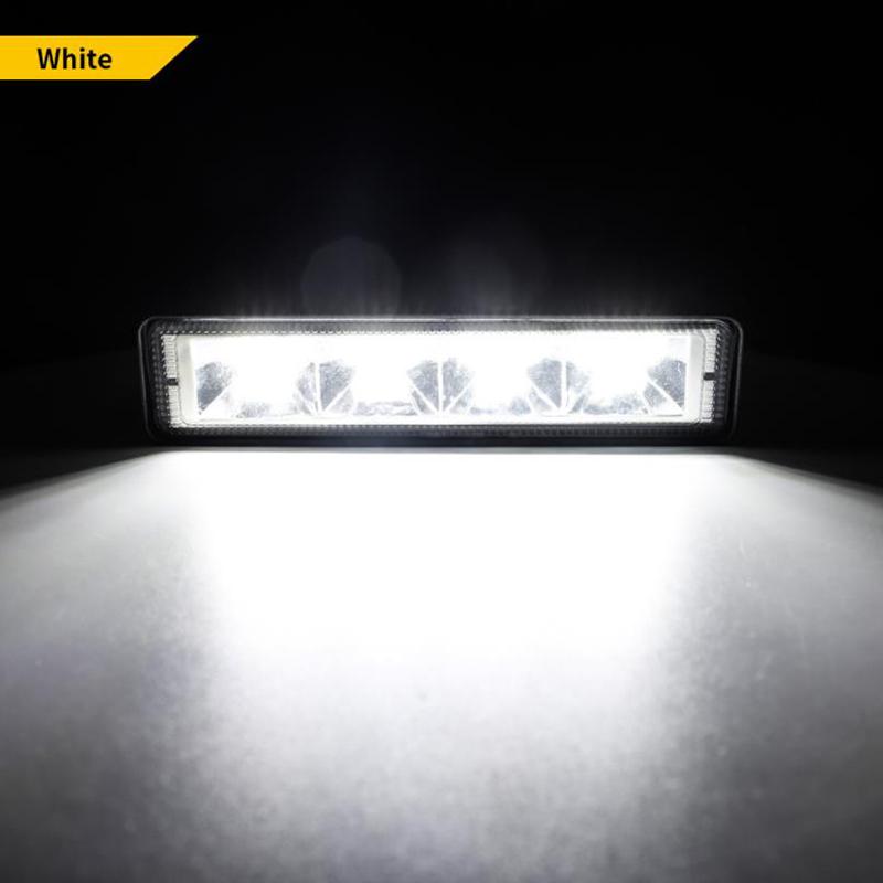 2Pcs 6'' 200W Led Work Light Flood Beam Bar Light Bar Offroad Lights Driving Fog Lights Lamps Drl Lights For Car Suv Truck Offroad