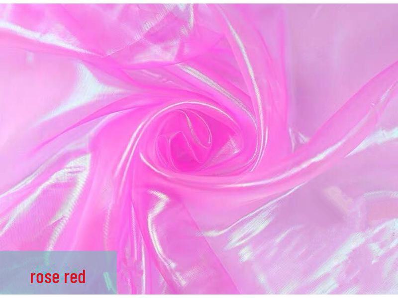 Buntes Fantasy-Laser-Gaze-Gewebe für Aisha Prinzessinnenkleider und Bühnenkostüme