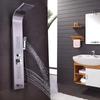Shower Panel Tap with Hydromassage - Nickel-plated