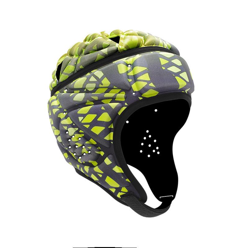 

EVA Collision Helmet Adult Helmet, Rugby Cap, Football Goalkeeper Protective Head, Curved Club Roller Skating Skiing Sports Cap