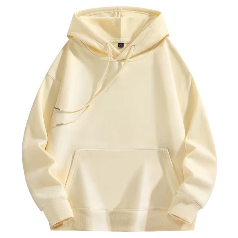 2025 New Hoodie Men's Solid Color Autumn and Winter Hot-selling Simple and Comfortable Sweatshirts Daily Outdoor
