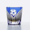 Edo Kiriko Hand-Carved Japanese Crystal Whiskey and Beer Glass Gift
