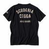 Warson Motors Scuderia Cegga Logo T-Shirt, Unisex, Year-Round, Car, Motorcycle, Touring, Stylish, Cute, Cool, Size L, Carbon Fiber