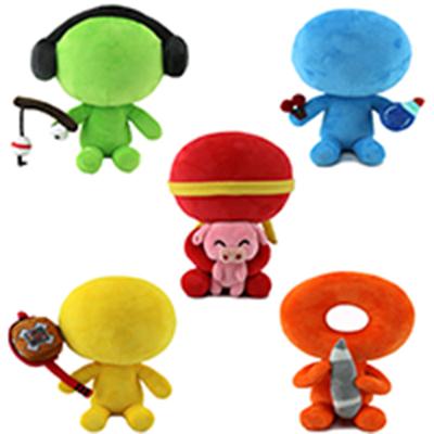 Becker Theme Alan Characters Fishing Plush Toy Dolls Throw Pillow Gifts Children