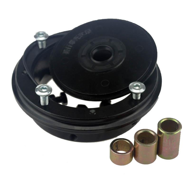 Motorcycle drum brake modified disc brake accessories brake disc hub fixed flange aluminum alloy various sizes 13cm