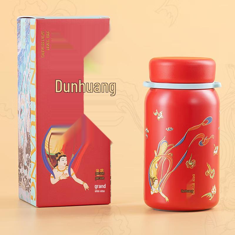 Gebitang Dunhuang Flying Apsaras 316 SS Insulated Couple s Water Bottle