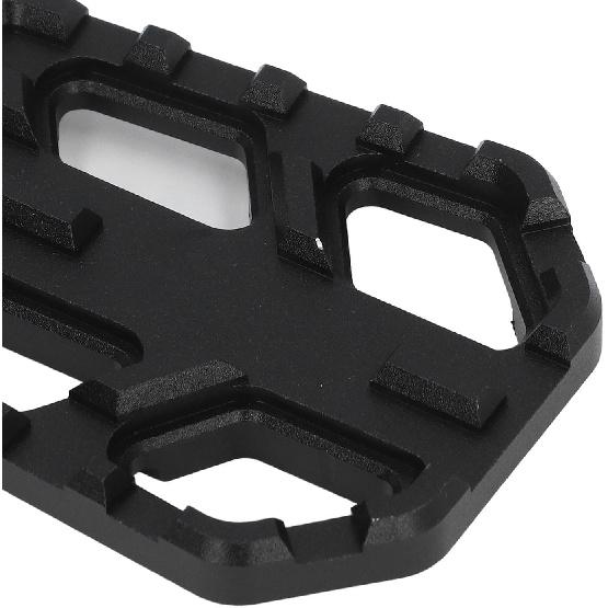 Motorcycle Foot Pegs for X300 650 1000, 1 Pair CNC Motorbike Footrest, Sharp Teeth, Anti Slip Shock Absorption, Come with Installation Accessories