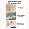 New Portable Soap Dish Multifunctional Home Bathroom Accessories Soap Rack Soap Storage Rack Carbon Steel Drain Box