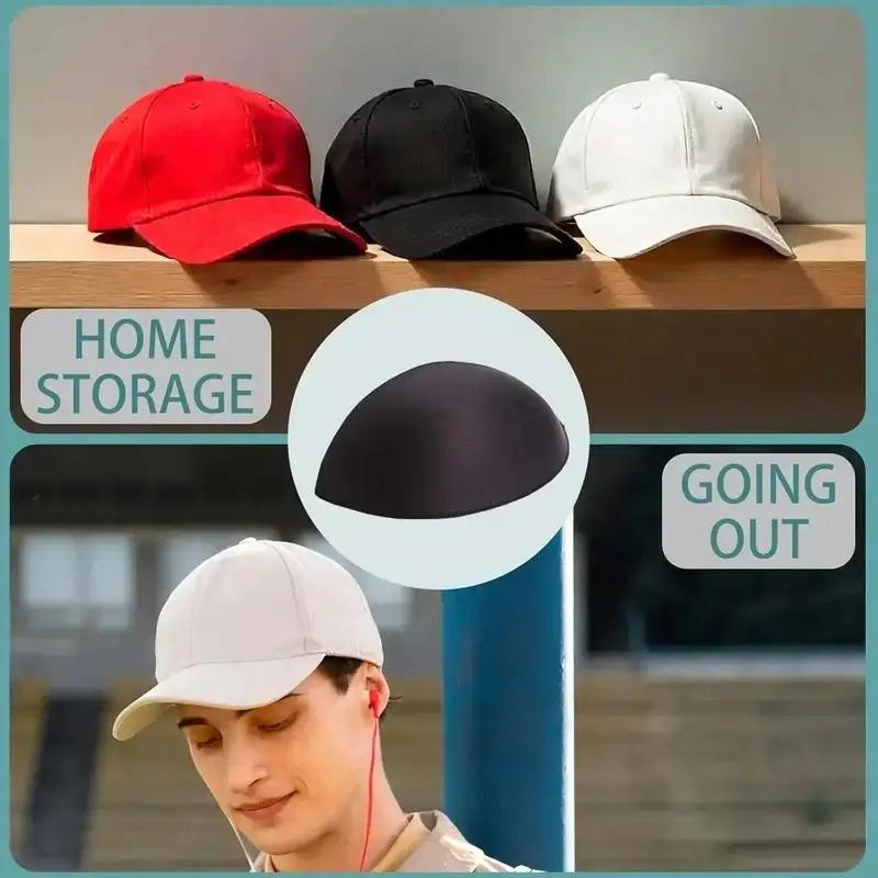 Adjustable Hat Inner Support Cotton Pad Anti-Deformation Baseball Cap Visor Insert Curved Brim Shape Retainers Resistant Liner