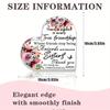 2D Plane Acrylic True Sisters Friendship Decoration, Indoor and Outdoor Decoration - No Battery/power, Free Day Decoration, Shop Decoration, Durable O