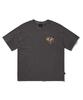 Peullukeu Gaston Lakeview Pigment Short Sleeve T-Shirt Dark Grey Fst742