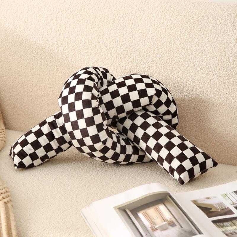 Niedliches rundes unregelmäßiges Kissen - Moderner minimalistischer Sofalehnenkissen, High-End Ins-Stil