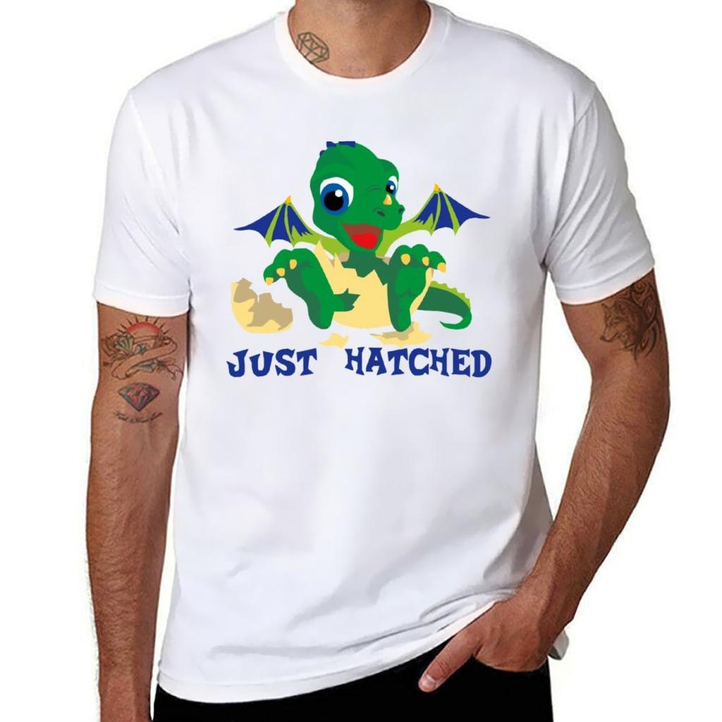 Just Hatched Cute Baby Dragon Tshirt Outdoor Activity Sports Tshirt