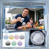 Silikon-Eiswürfelform Kugelform Eisballmacher Flexibel Antihaft Wiederverwendbare Eiswürfelform für Getränke und Cocktails Küchenwerkzeug