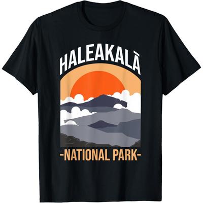 Haleakala US National Park Maui Volcano Hawaii Hawaiian T-Shirt(1)