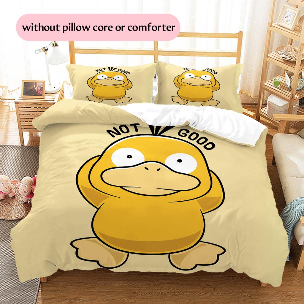 syduck Duvet Cover & Pillowcases, Pokemon Fan Bedding, Ideal Gift.chl