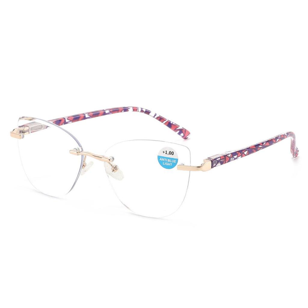 Women's Fashionable Anti-Blue Light Reading Glasses with Versatile Frames