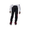 Jordan Plaid Logo Print Cuffed Casual Knit Sports Pants Kids bottoms Black FD9361-010