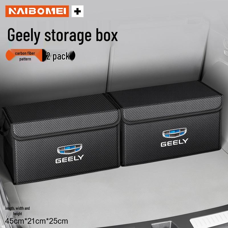 Geely Car Trunk Storage Box for Xingyue, Binyue, Emgrand, Borui, Haoyue, ICON Models