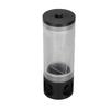 Water Cooling Reservoir 50mm 2.0in Diameter G1 4 Thread 4 Holes POM Material 14cm 5.5in CNC Processing PC Cooling Tank