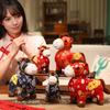 Blessing Horse Plush Toy Chinese Style Stuffed Horse Doll Good Luck