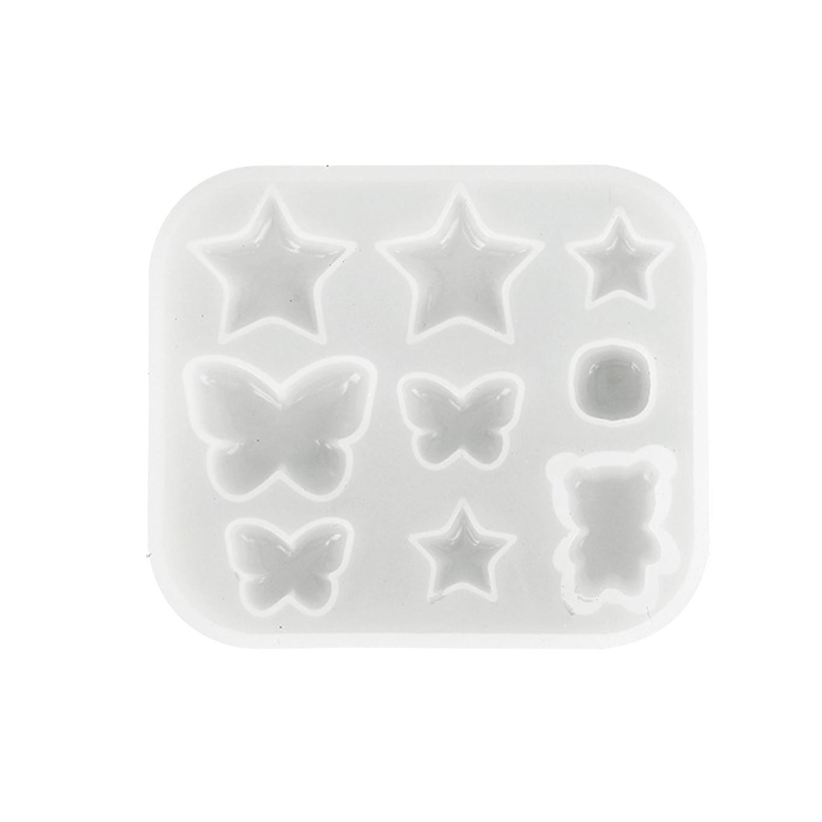 

Модный набор прочных силиконовых форм для серег, аксессуар, портативный, для стильного изготовления ювелирных изделий, набор для литья из смолы T3