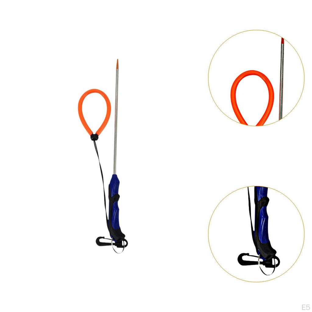 Adjustable Diving Pointer Rod In Stainless Steel for Snorkeling And Lobster Retrieval