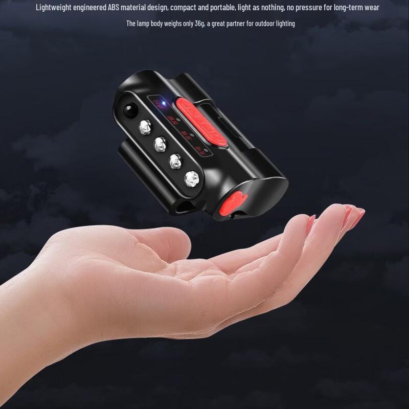 M1 Rechargeable Wave Sensor Fishing Clip-On Hat Light