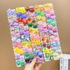 20-100 Stück/Set Gummiband für Kinder Cartoon Haarband BrandNeu Süßes Baby Haarseil Haaraccessoires Stark