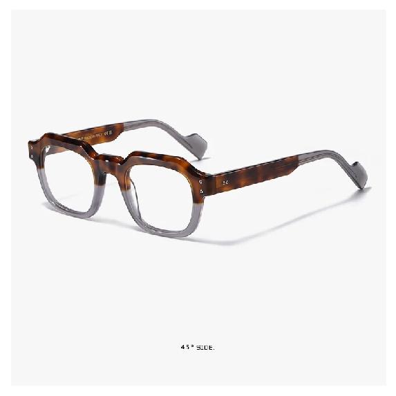 2026 Thick plate material prescription Glasses Frame Men Design Square Eyeglasses women s High Quality Custom Eyewear 2560 2560-C002