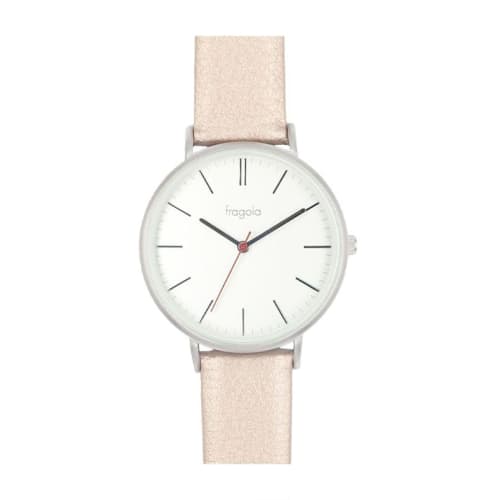 

Follow Fragola Metallic Color Watch E01924S-1 PK Women s Pink