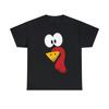 Cute Turkey Face Short Sleeve Graphic T-Shirt, Sizes S-5XL