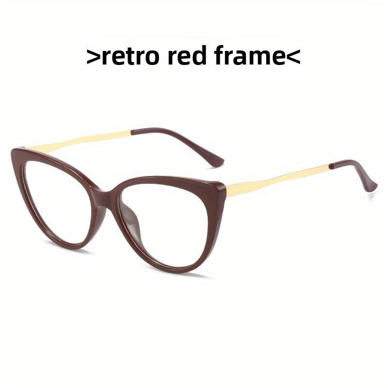 Retro European and American Street Style GlassesAnti Blue Light Trendy Design Durable Glasses Suitable for Office Employees