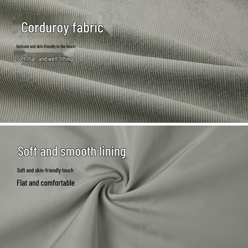 HLA Men's Autumn Corduroy Turn-down Collar Jacket