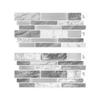 Meiji 3D Epoxy Self-Adhesive Wall Sticker for Kitchen & Bathroom Renovation - Waterproof, Decorative, Three-dimensional Design.