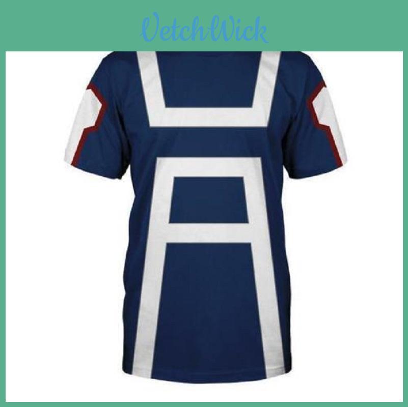Mijn Boku No Hero Academia 3D Print T-shirt Voor Mannen En Vrouwen In Comfortabele Katoenmix
