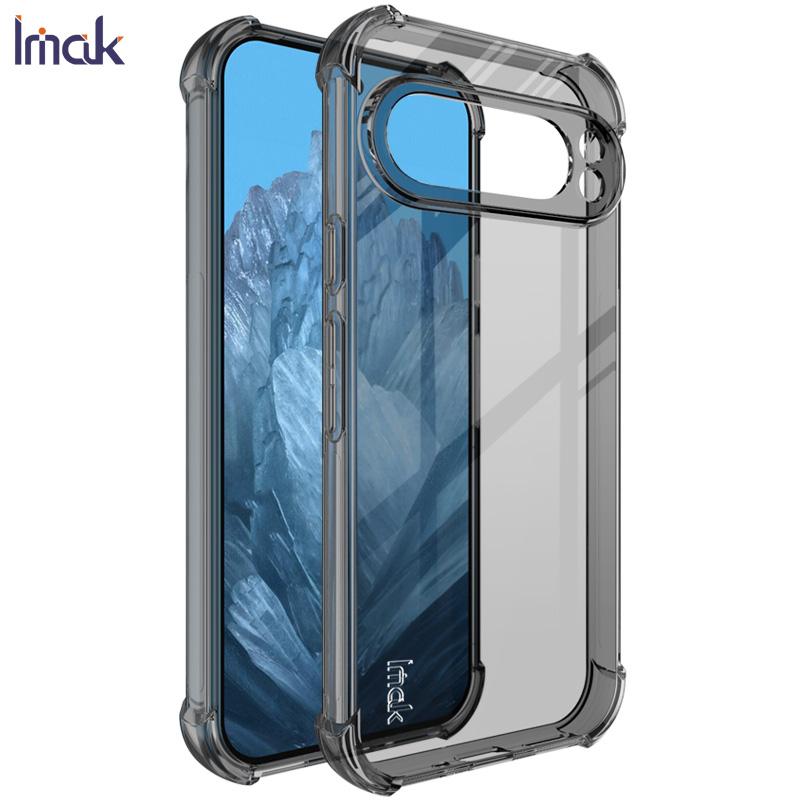 

Для Google Pixel 9 Pro XL Чехол для телефона IMAK Ударопрочный мягкий чехол Google Pixel 9 Pro XL серый