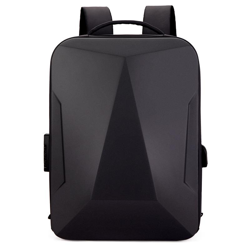 Commuter Hard Shell 15.6" Laptop Backpack with Large Capacity, Anti-Slip Chest Buckle, Durable Design