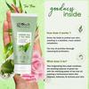 Green Tea & Tea Tree Radiance Face Wash, Enriched with Himalayan Rose, Ayurvedic Preparation, Paraben Free, Gentle & Mild, Suitable for Norm