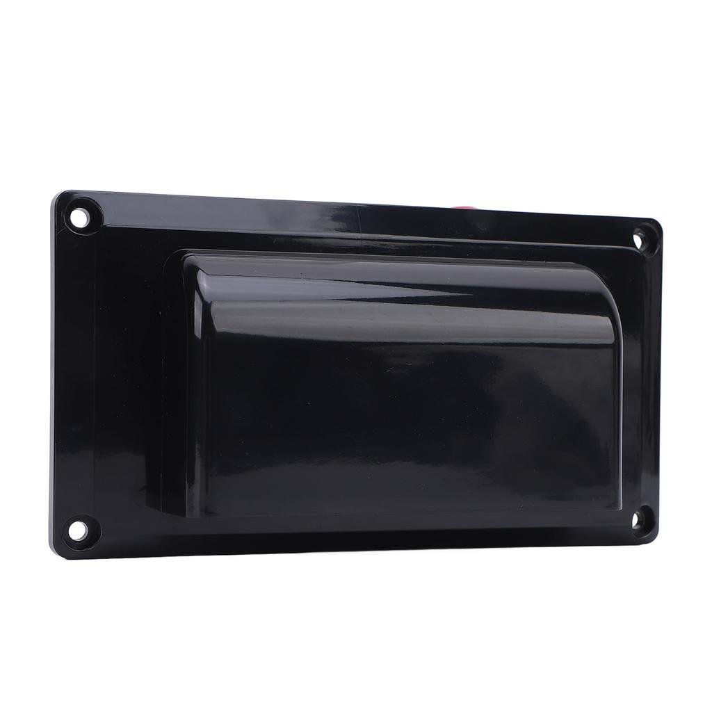 RV Side Vent Fan 12V 6W Motorhome Ventilation Exhaust Fan with Rainproof Cover for RV Trailer Bathroom Kitchen