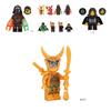 Ninja Series Plastic Building Blocks Kids Diy Toy Set For Creative Play And Learning