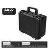 AS60-Portable Suitcase Thicken Plastic Hard Case Equipment Hardware Toolbox Large-Capacity Instrument Box With Sponge