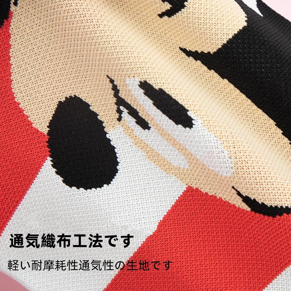 [MESUCA] Disney Official Authorized Dealer Mickey Portable Bag Portable and Foldable Mini Tote Bag Canvas Tote Bag Small Adult Cute Stylish Ladies