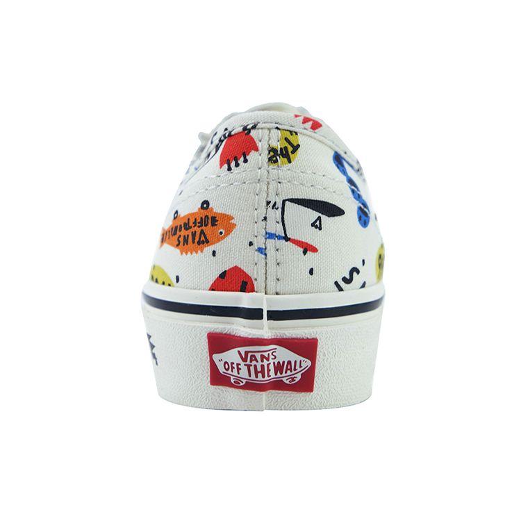 Vans Authentic Fashion Low-Top Skate Shoes Unisex Sneakers Off-White VN000QERYQ1