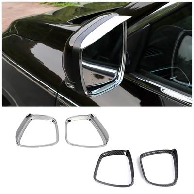 Voor Renault Kadjar 2015 - Exterieur Refit Achteruitkijkspiegel Chromen Zijspiegel Beschermkap Regenklep Trim Carbon Fiber Modificatie