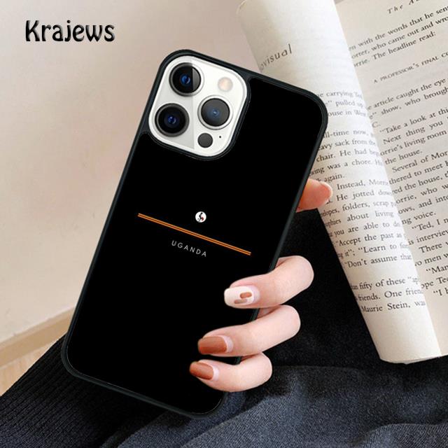 Uganda Flag Soft Phone Case For IPhone 18 17 Air 16 15 14 Max Plus 11 12 13 Pro Max Phone Cover Coque Shell Fundas